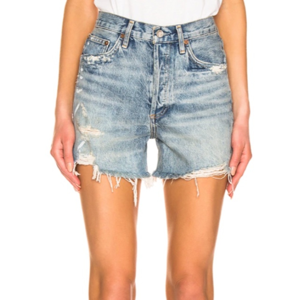 AGOLDE Dee High Rise Jean Shorts